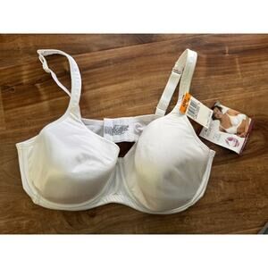 Women's Playtex Secrets Side Smoothing Underwire Bra Style #4138 42DD- New